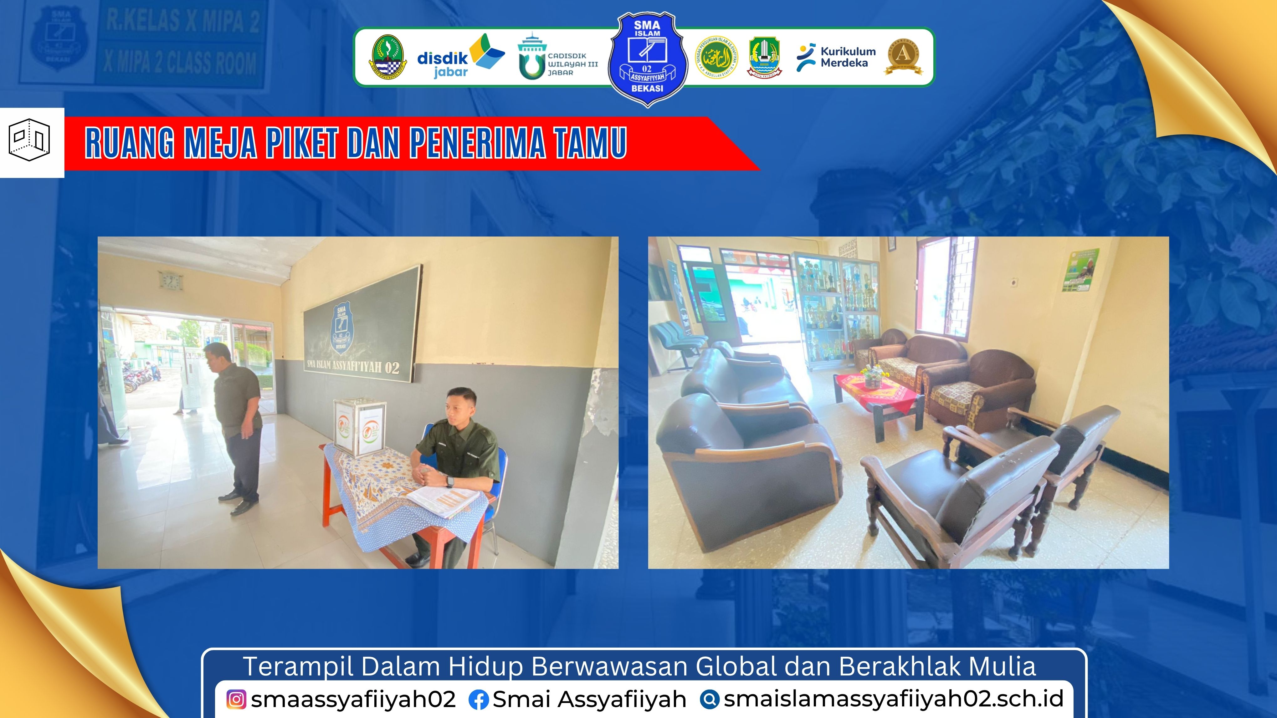Ruang Meja Piket & Penerima Tamu