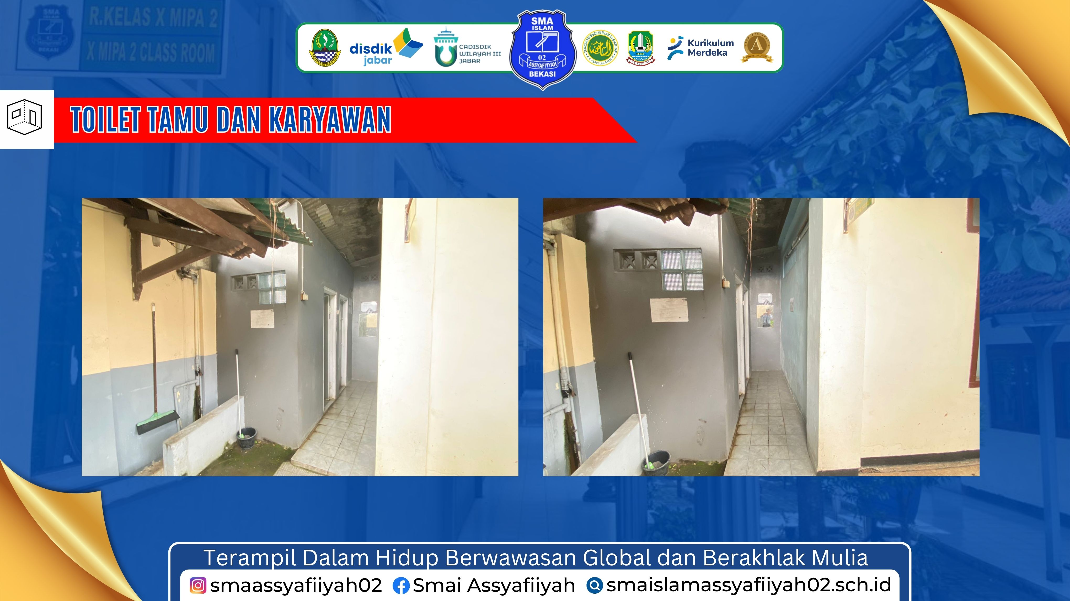 Toilet Tamu & Karyawan