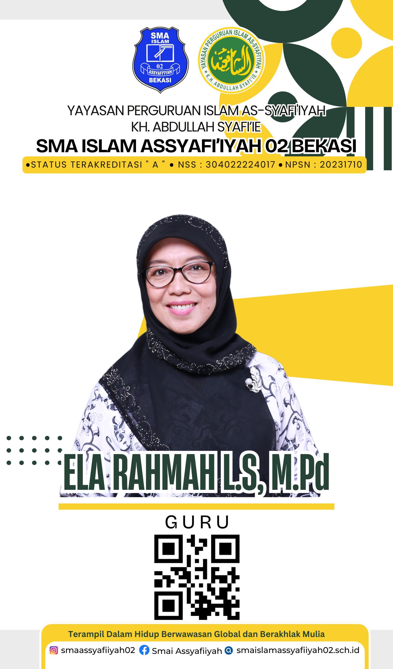 Ela Rahmah L. S, M.Pd