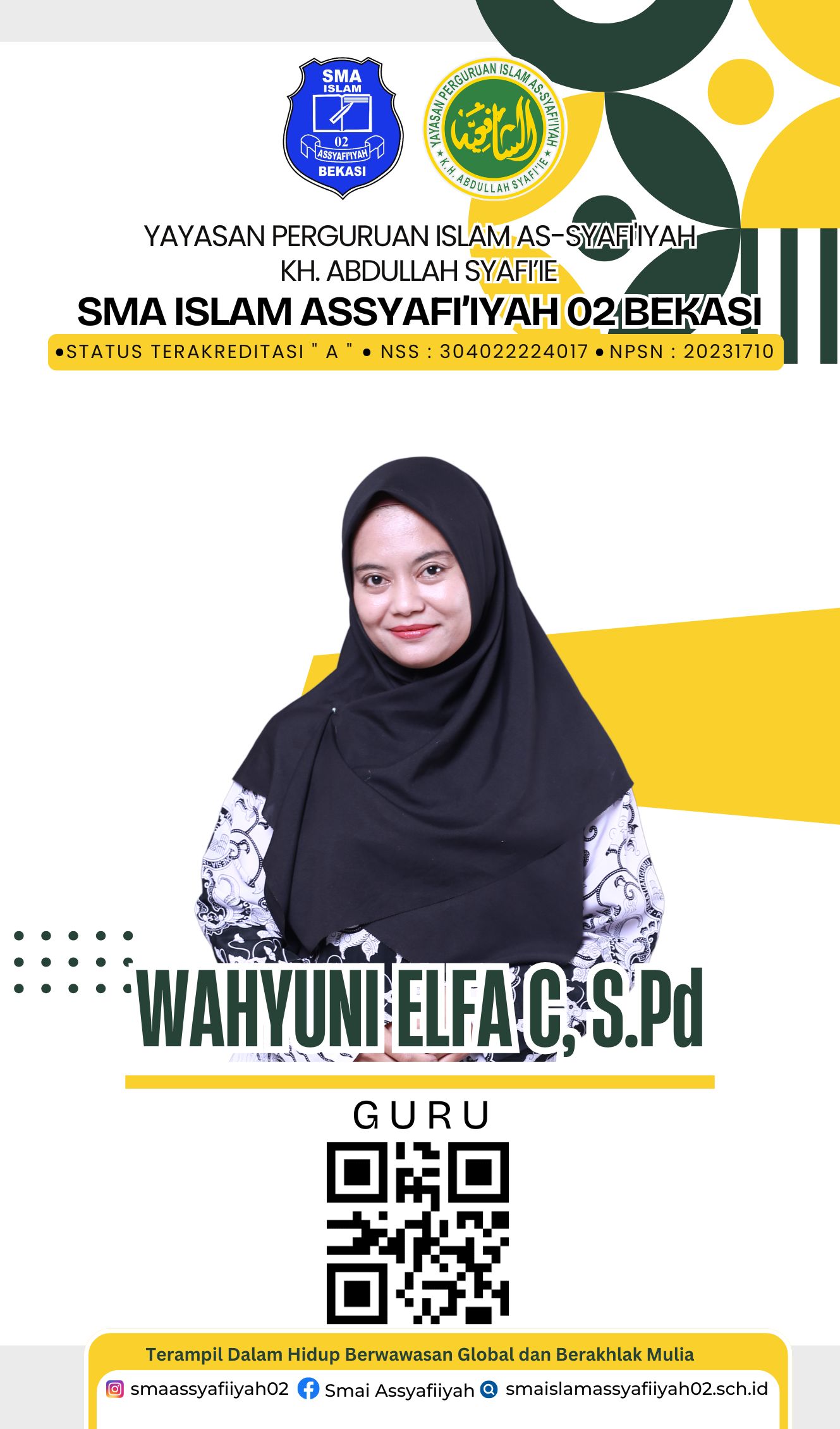 Wahyuni Elfa C, S.Pd