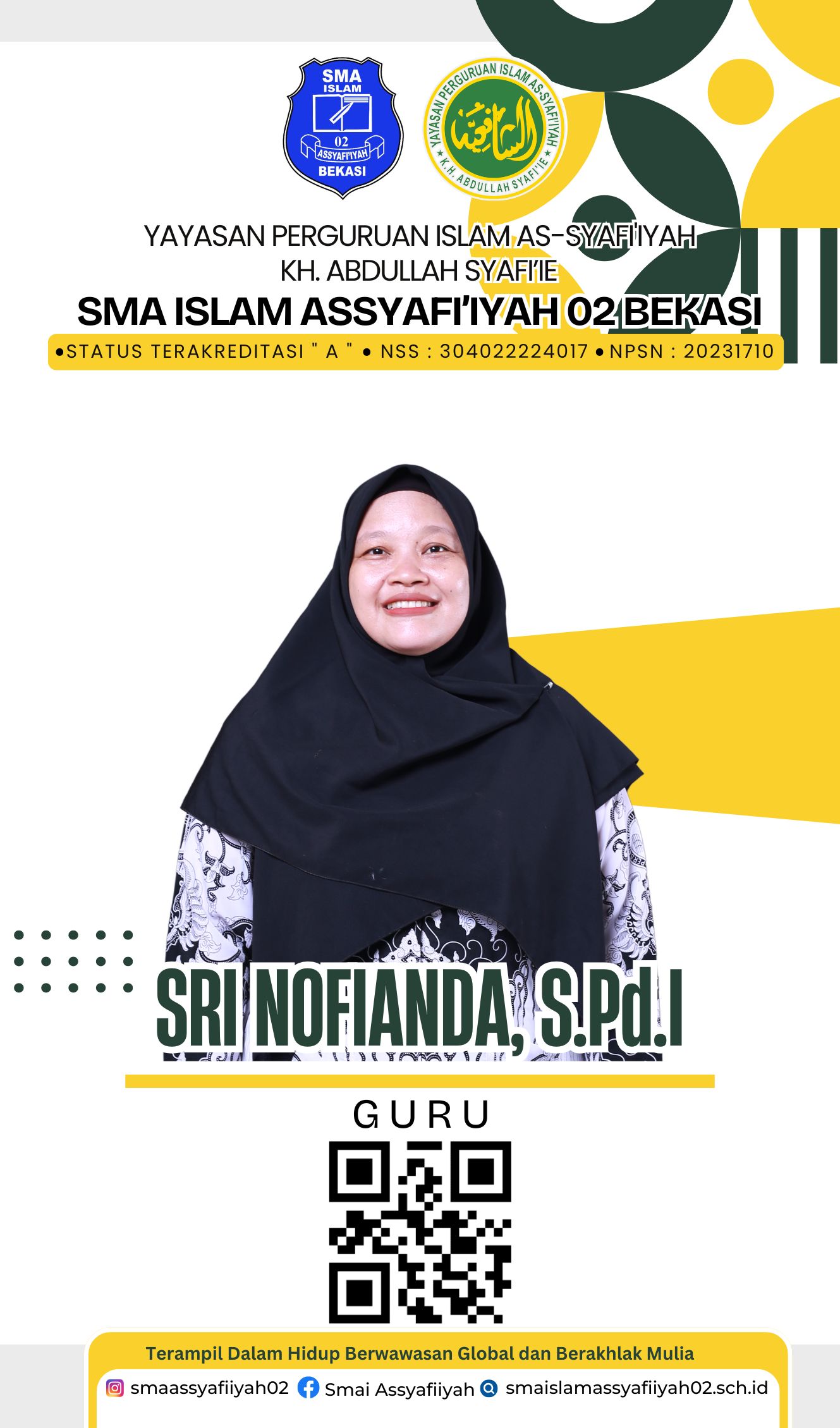 Sri Nofianda, S.Pd.I