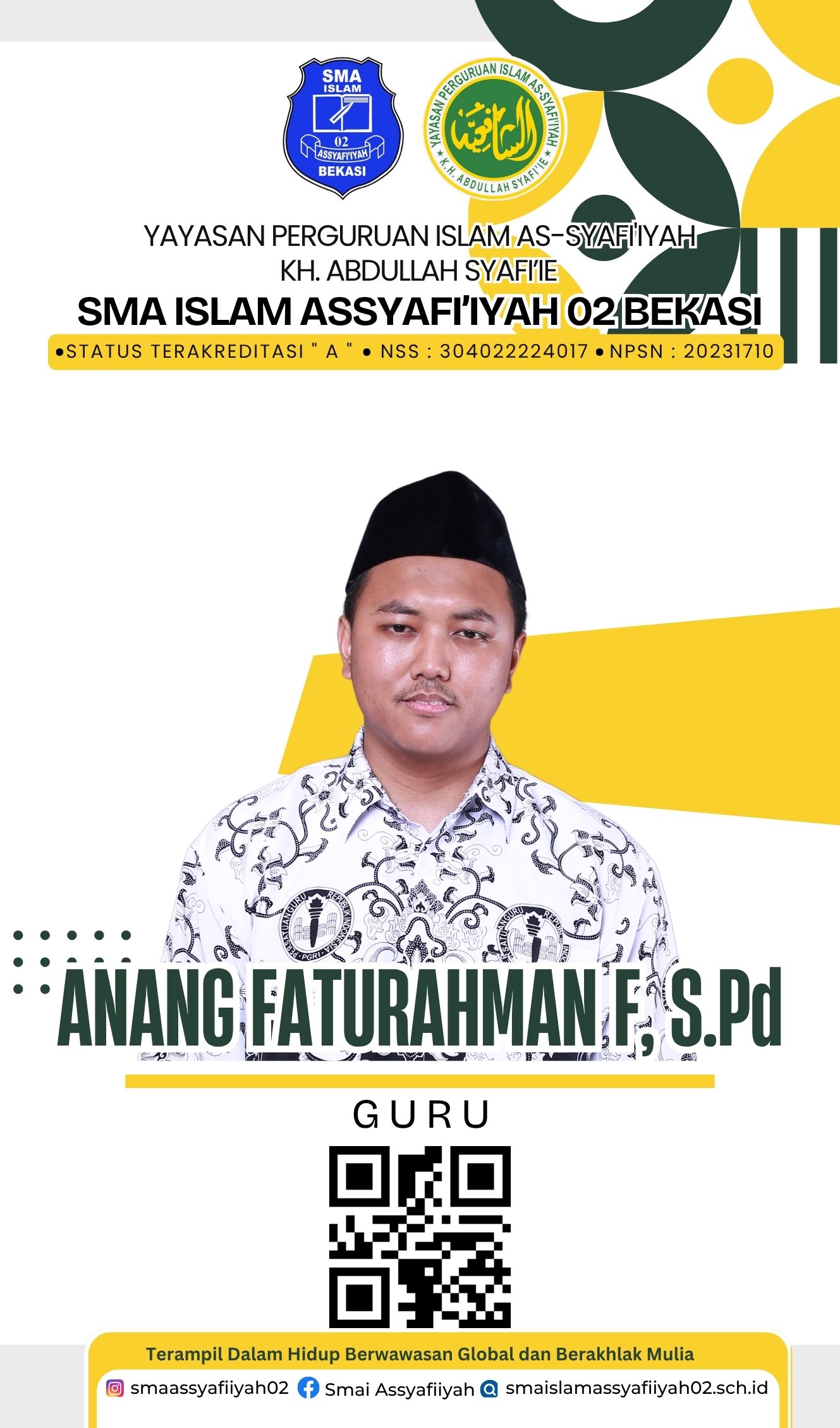 Anang Faturahman, S.Pd