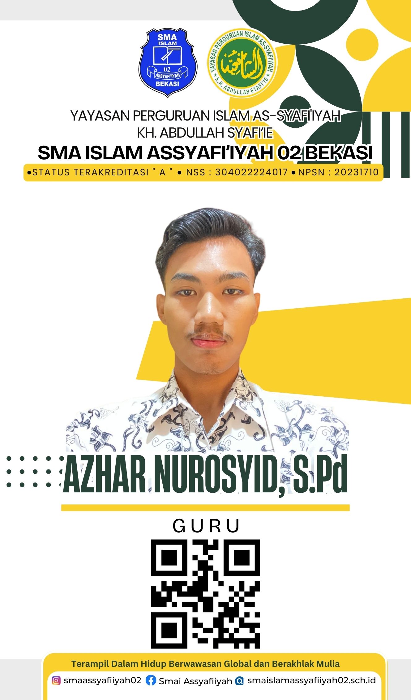 Azhar Nurosyid, S.Pd