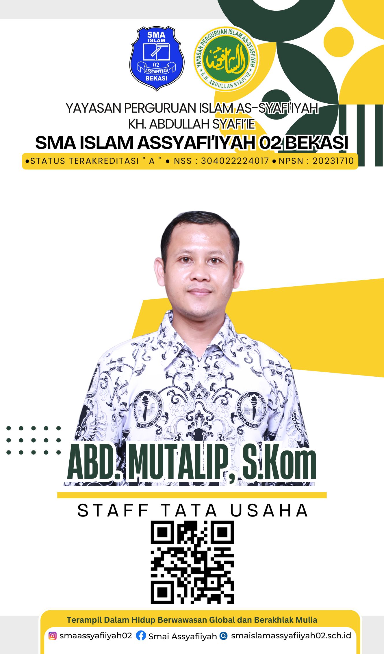 Abd. Mutalip, S.Kom