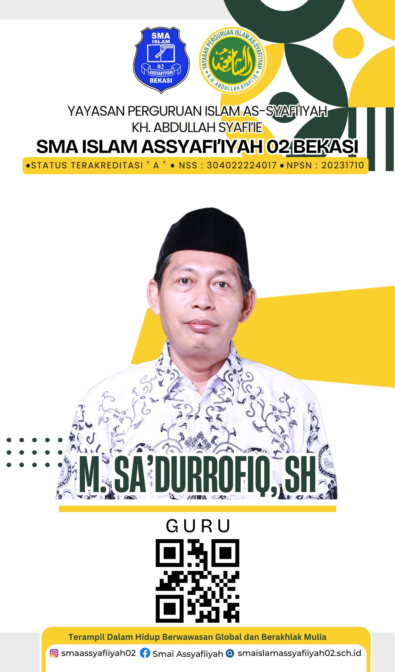 M. Sa'Durrofiq, S.H