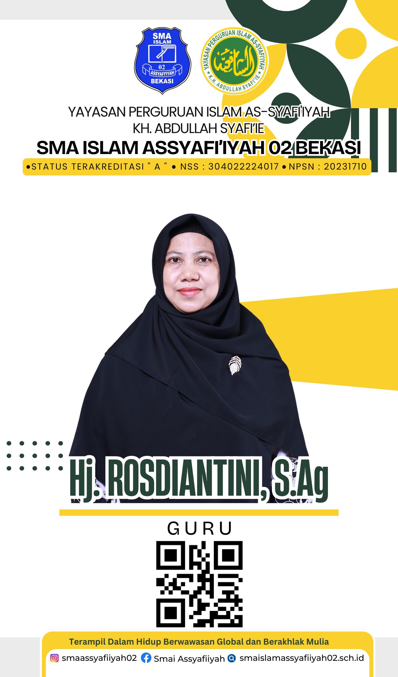 Hj. Rosdiantii, S.Ag
